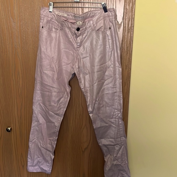Pink dust color pants by DECREE - Picture 1 of 8